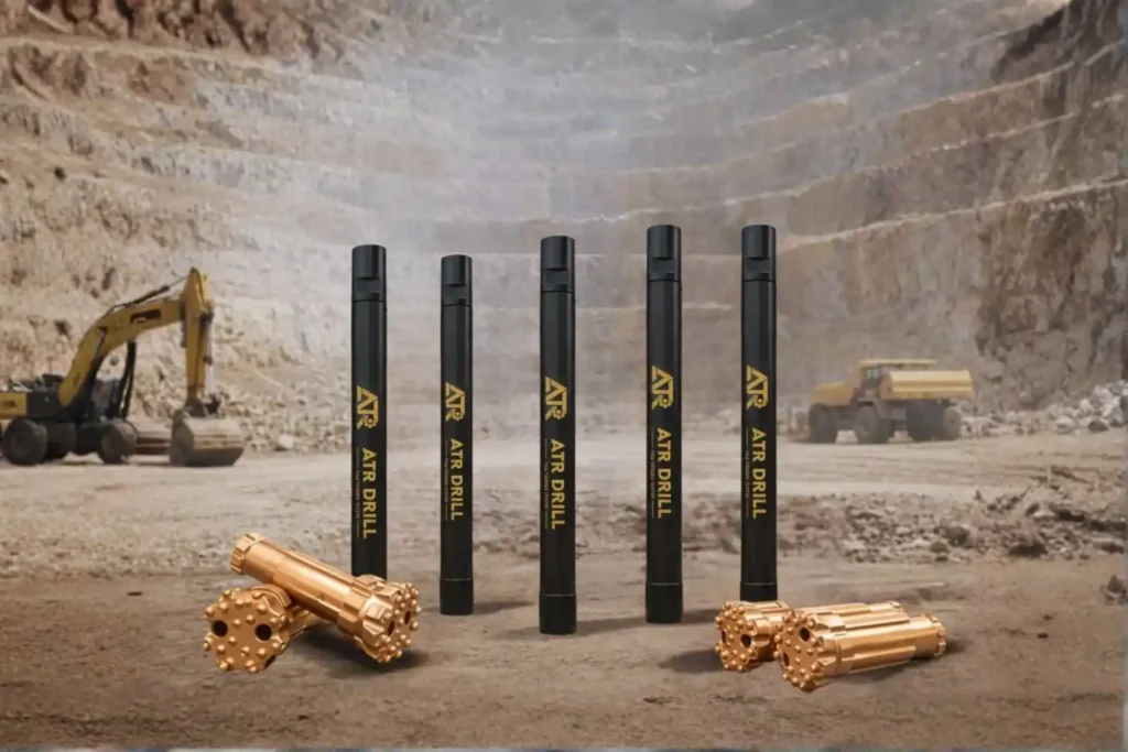 Drilling equipment Angola: RC hammer and RC bit for exploration and mining