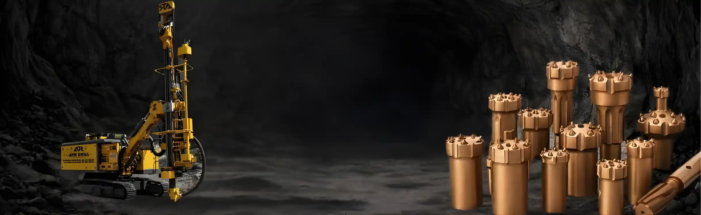ATR Drill Top Hammer drilling tools for mining and quarrying