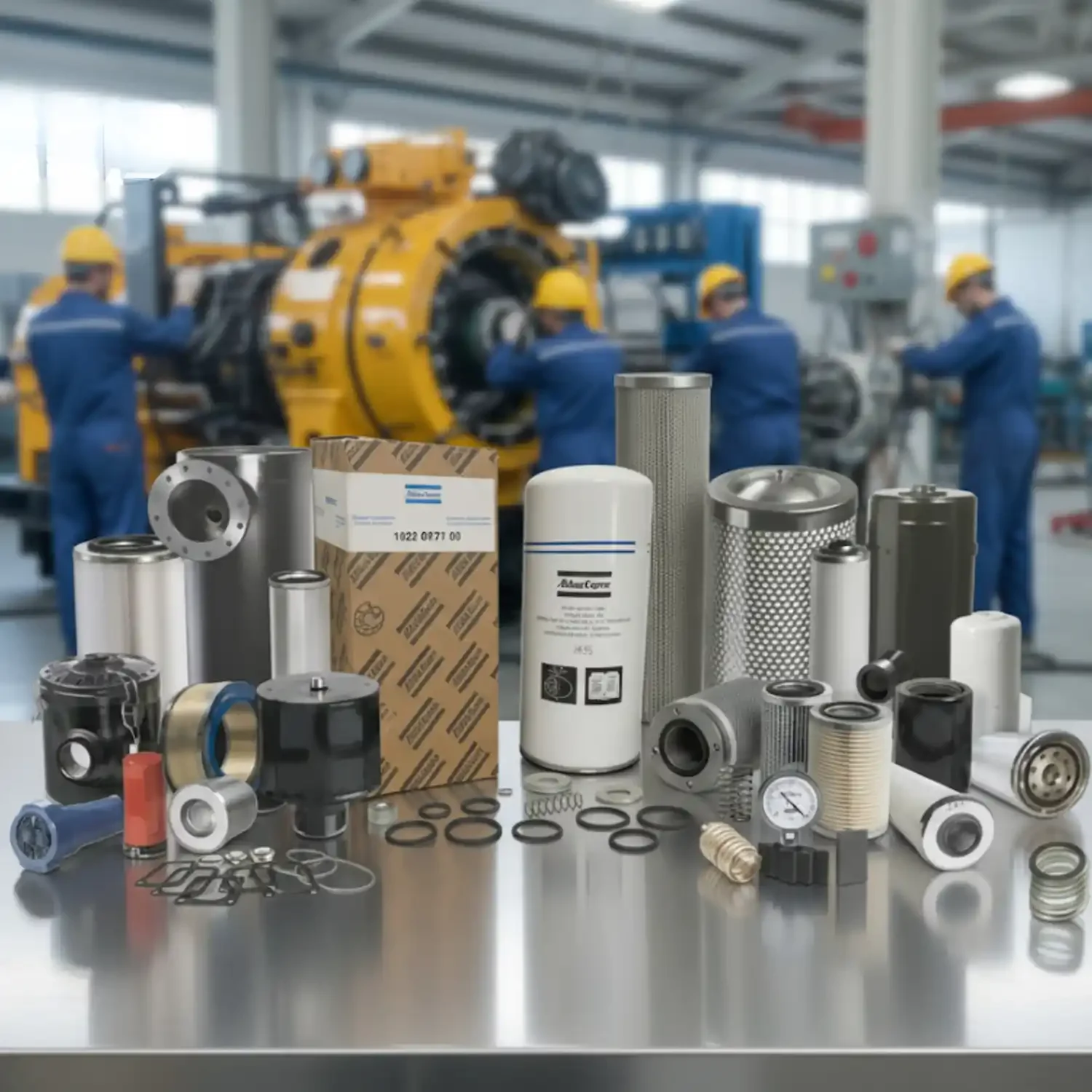 Drilling compressor spare parts